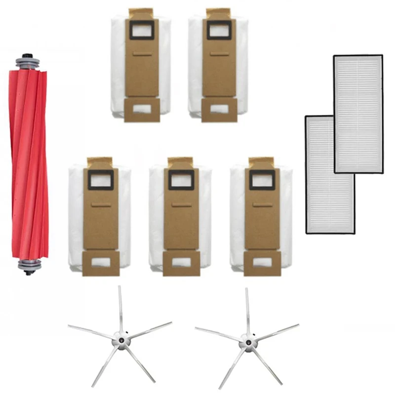 

Main Brush Hepa Filter Side Brush Dust Bag Accessories for Xiaomi Roborock T7 T7Plus S7 Robot Vacuum Cleaner