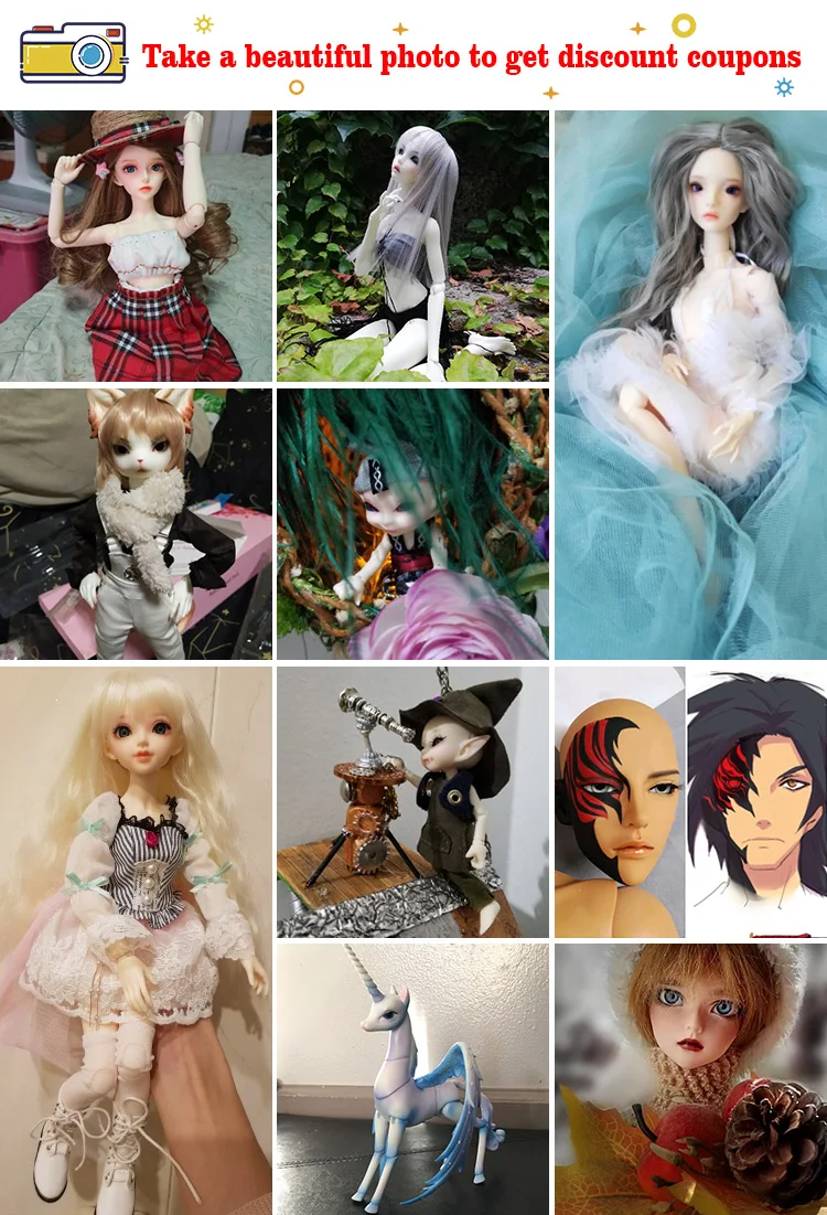 Супер BJD сделка купить 1 получить 2+ 80USD купон 1216 1221