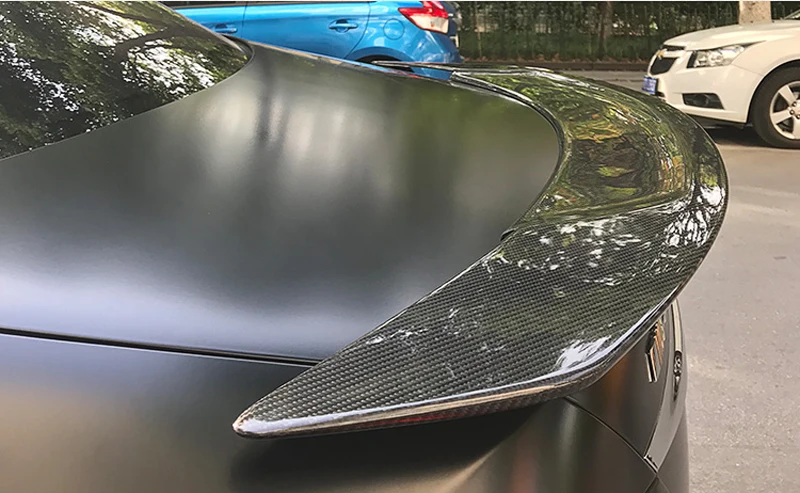 Стайлинг автомобиля R RT спойлер из углеродного волокна для заднего багажника