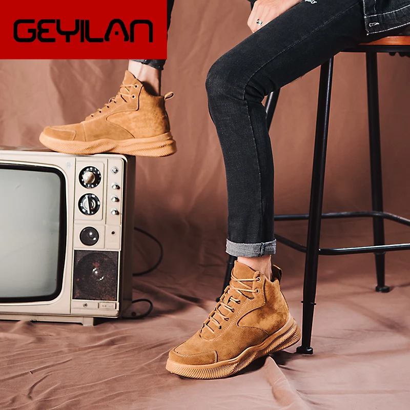 Мужская повседневная обувь Chaussure Homme Bot для работы Adulto Werkschoenen осень 2019|Защитная