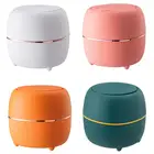 Настольная корзина для мусора в скандинавском стиле, контейнер для всякой всячины, контейнер для хранения с защитой от запаха, корзина для мусора с крышкой, мусорная корзина, кухонные принадлежности