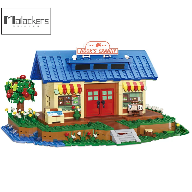 

Mailackers городские здания, дом, животное, лесной домик, строительные блоки, городские строительные блоки, детские игрушки