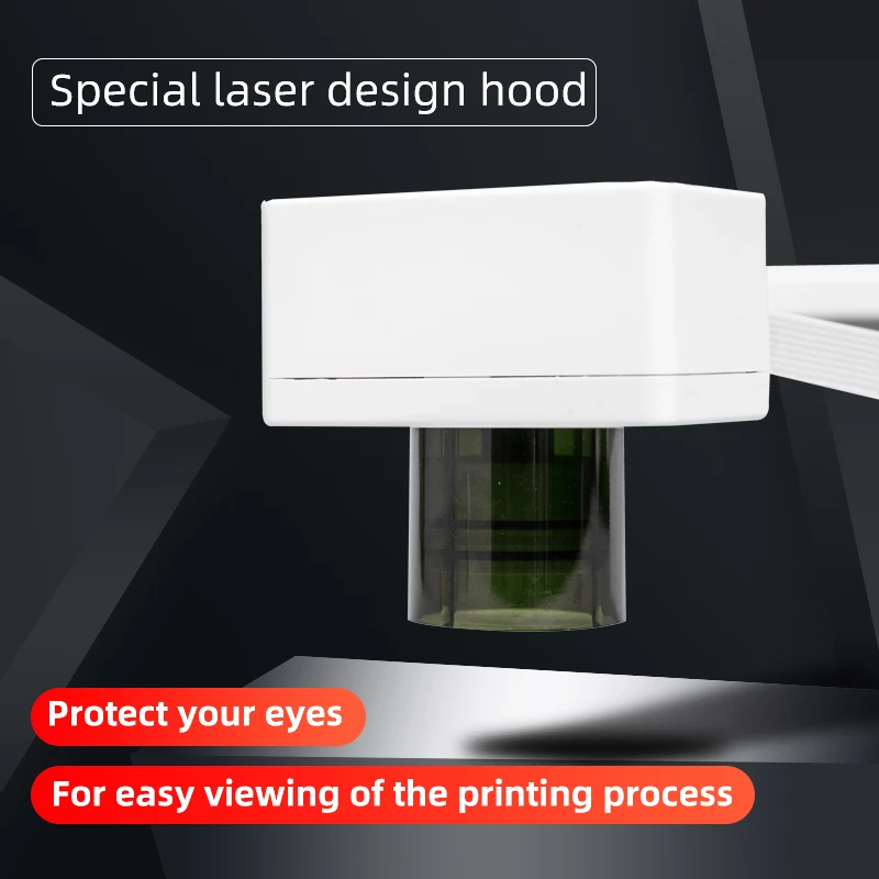 Портативная лазерная маркировочная машина с поддержкой маркировки GRBL кожи