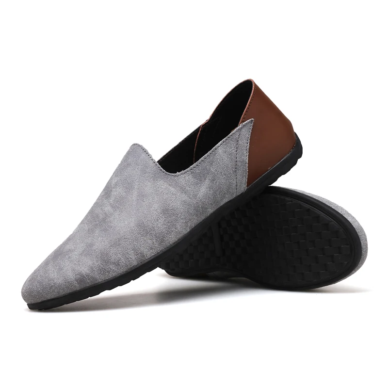 ZUNYU Soft Leather Men Driving boat Loafers New Handmade Casual Shoes Moccasins For Flat big size 38-48 | Обувь