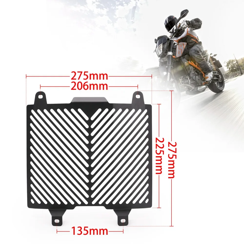 

Motorcycle parts heat exchanger net aluminum water tank net fittings refit protection net suitable for KTM 690 Duke 2012-2017