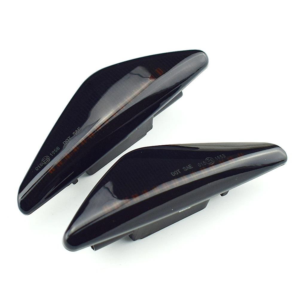 

2pc LED Dynamic Turn Signal Light Side Fender Marker Lamp Sequential Indicator Light For BMW X3 F25 X5 E70 X6 E71 E72 2008-2014