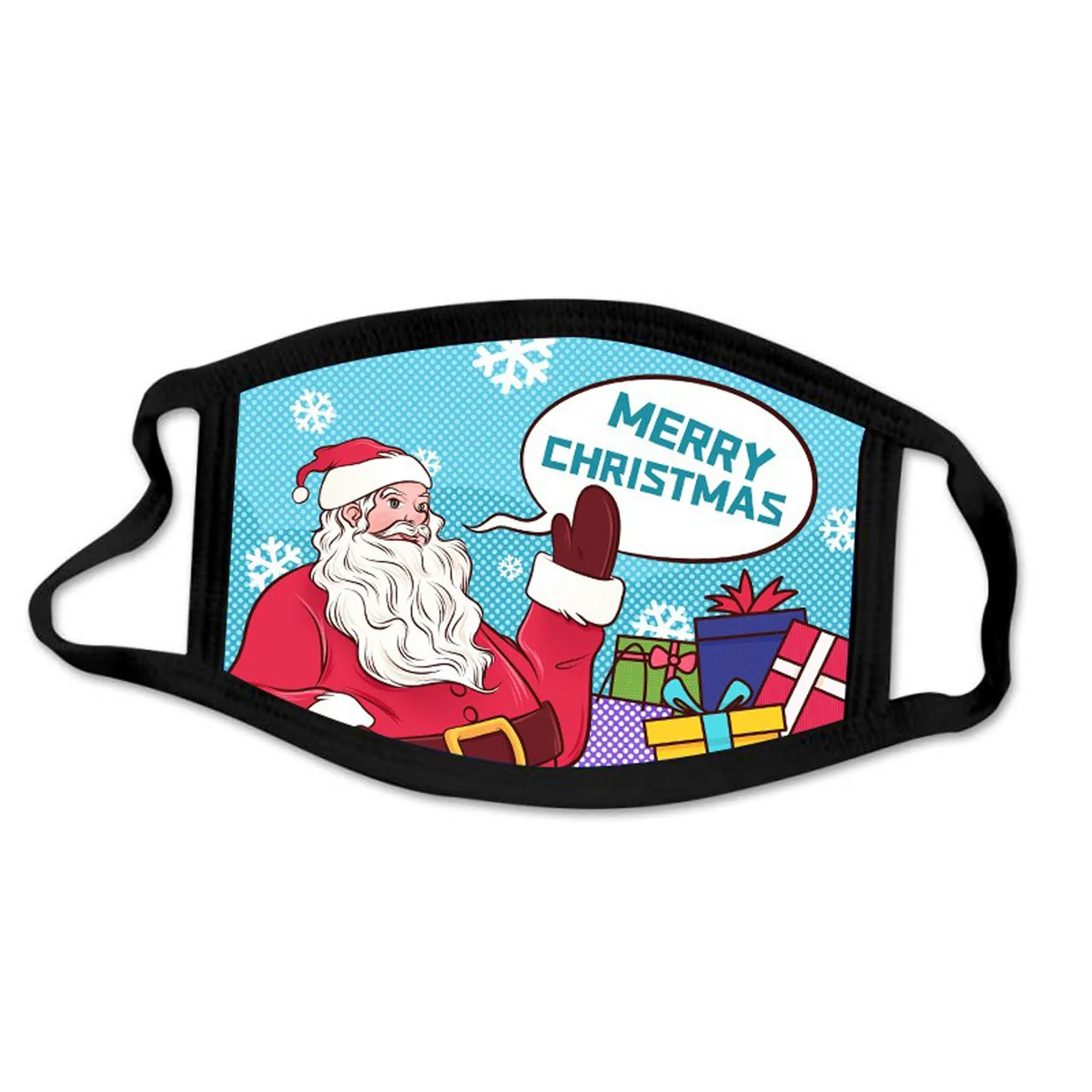 

Adult Christmas Mouth Masks 1pc Dust And Haze Printing Protection Mask Unisex Outdoor Riding Face Mask Mascarilla #E