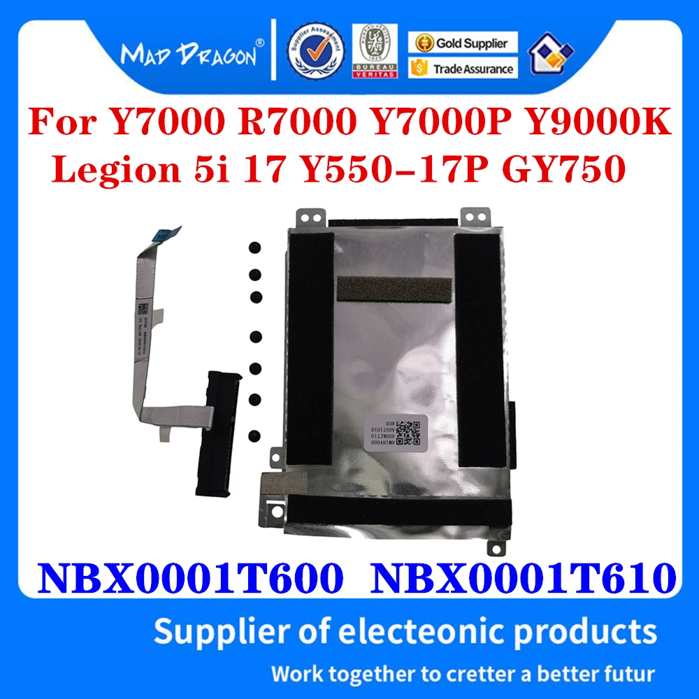 

NEW AM1HV000400 NBX0001T610 For Lenovo Y9000K Legion 5i 17 Y550-17 Y550-17P GY750 Laptops HDD Cable Hard Disk Driver Bracket
