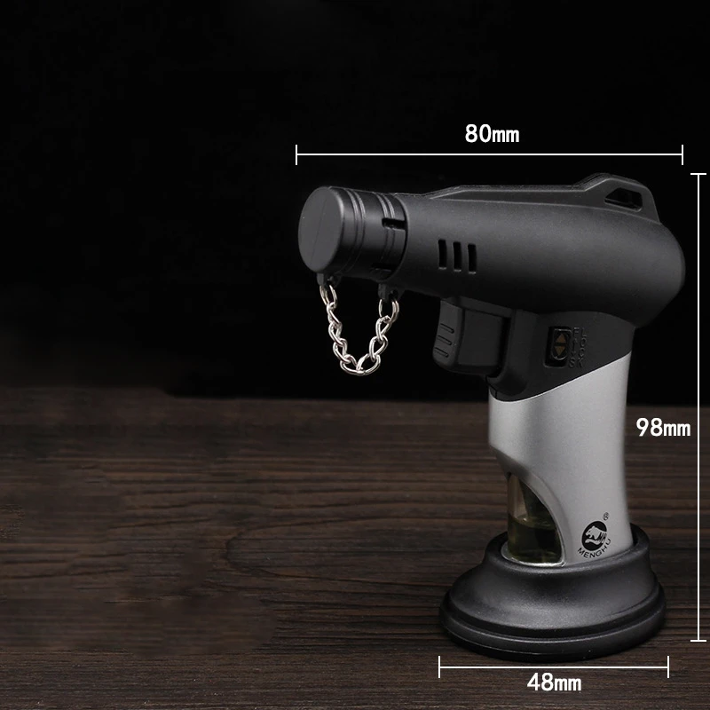 Spray Gun Butane Torch Turbo Lighters Gas Lighter Metal Cigar Cigarettes Accessories Smoking Gadgets for Men Gift | Дом и сад