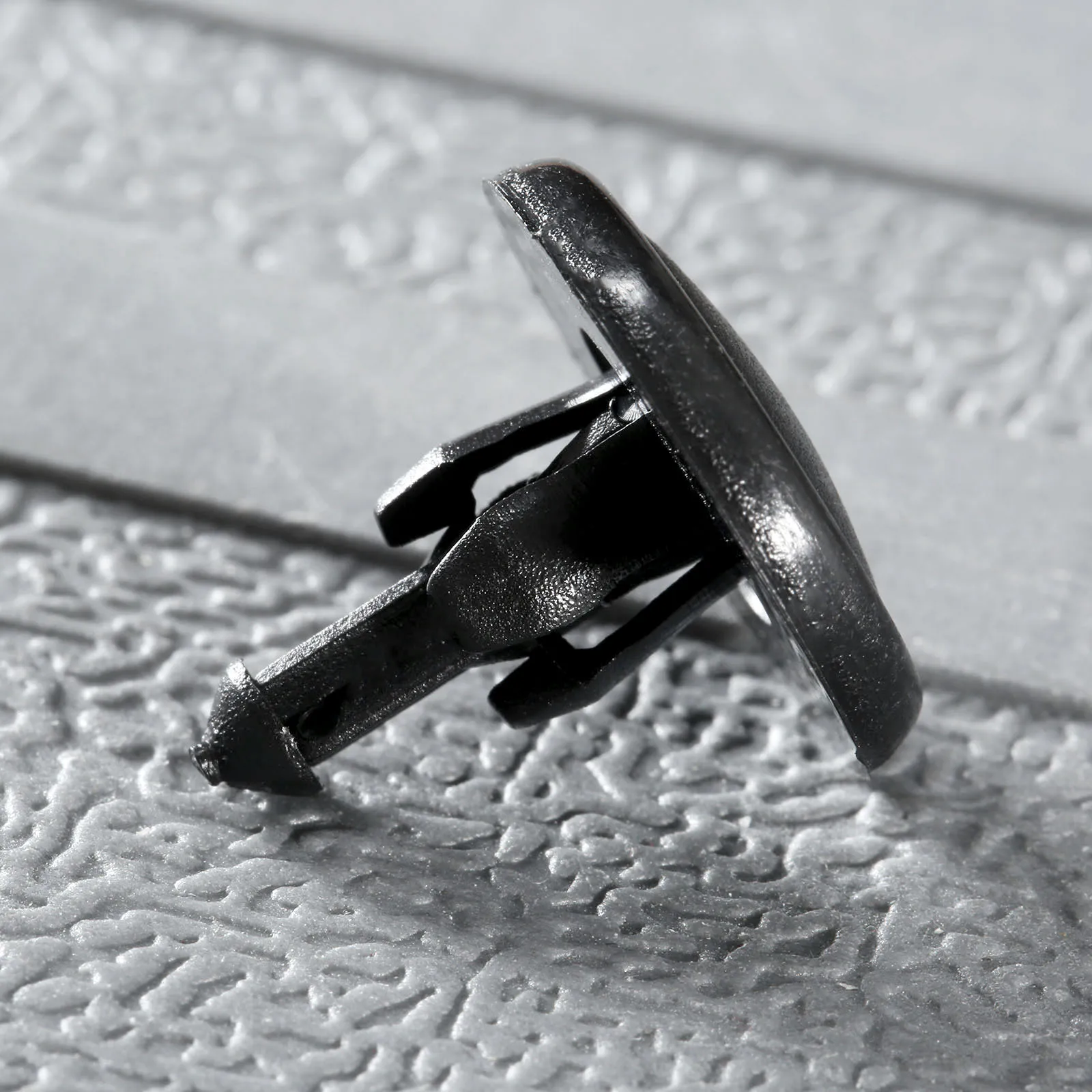 50 шт. автомобильные черные пластиковые заклепки с диаметром отверстия 7 мм|Клипсы