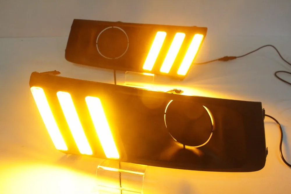 

Eosuns Led Drl Daytime Running Light for Suzuki Vitara 2015-2017 with Yellow Turn Signal,dimmer Function and Wireless Control