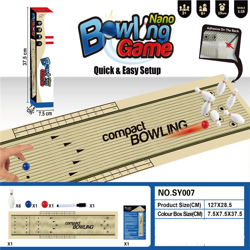 Elite Sportz-Juego de mesa para juegos de mesa, bola rizadora, bolos, ocio interior, mesa familiar, juguete-4
