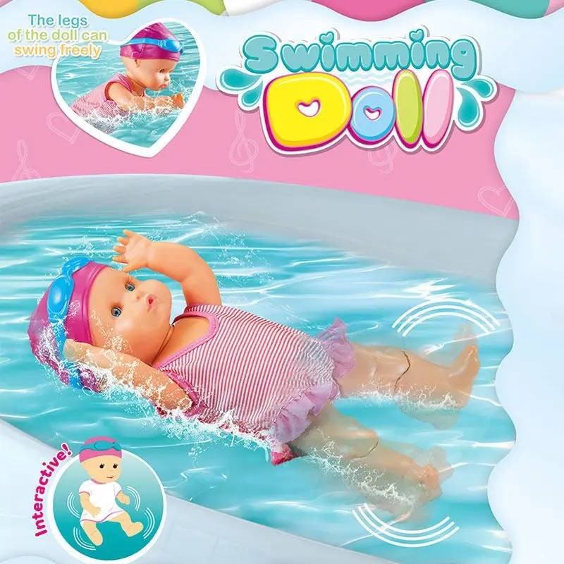 Автоматически несколько независимых стилей плавания Электрический Водонепроницаемый Ванная комната Пляж Бассейн летняя игра игрушка кук... от AliExpress RU&CIS NEW