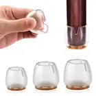 Колпачки для мебели, Противоскользящие силиконовые накладки на ножки стула, покрытия для ног мебели из войлока, 20-40 мм, 16 упаковок