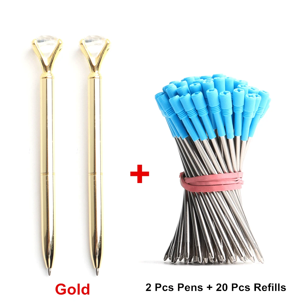 Шариковая ручка с большим флеш-накопитель со стразами металлические стержни для