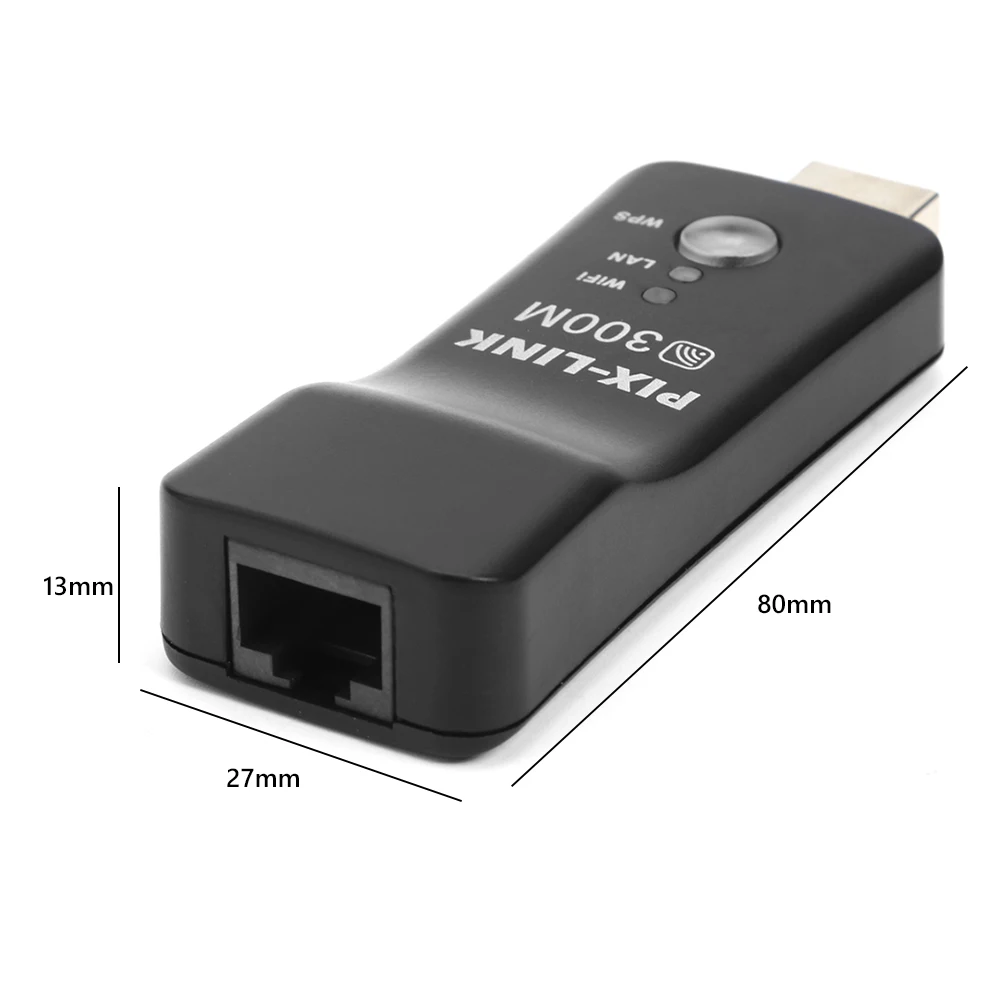 

Mini USB TV WiFi Dongle Adapter Hot Sale WiFi Adapter Delicate Texture 802.11b/g/n 300Mbps Universal Wireless Receiver