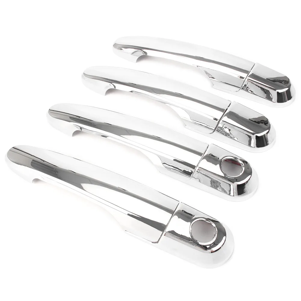 LUCKMART Chrome хромированные покрытия для дверных ручек с пассажирским отверстием