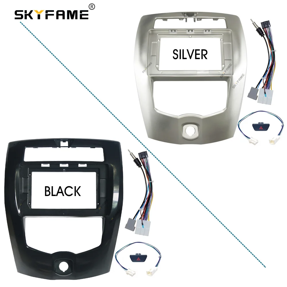 

SKYFAME Автомобильная рамка Fascia адаптер Android Радио Аудио приборная панель комплект для Nissan Livina