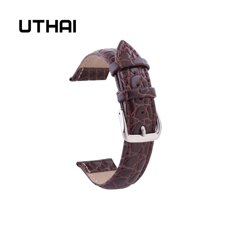 UTHAI P02 22 мм ремешок для часов 20 мм ремешок для часов 10-24 мм аксессуары для часов Высокое качество 22 мм ремешок для часов Ремешки для наручных часов