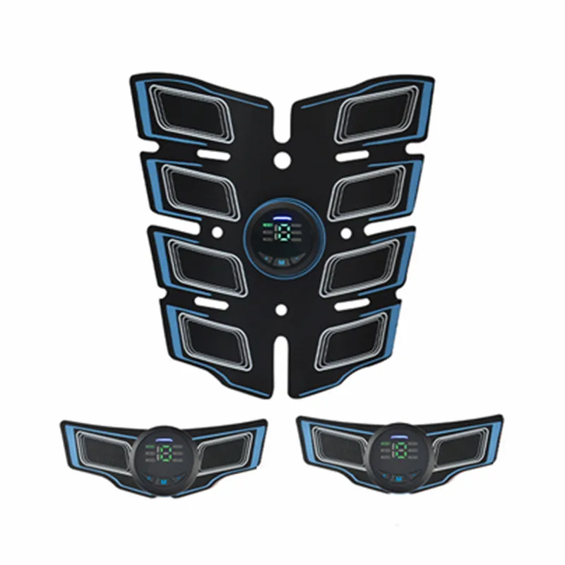 

Intelligent Abdomen Muscle Stimulator Electro Muscle Stimulation Body Slimming Massager EMS Fitness Trainer ABS Stimulator