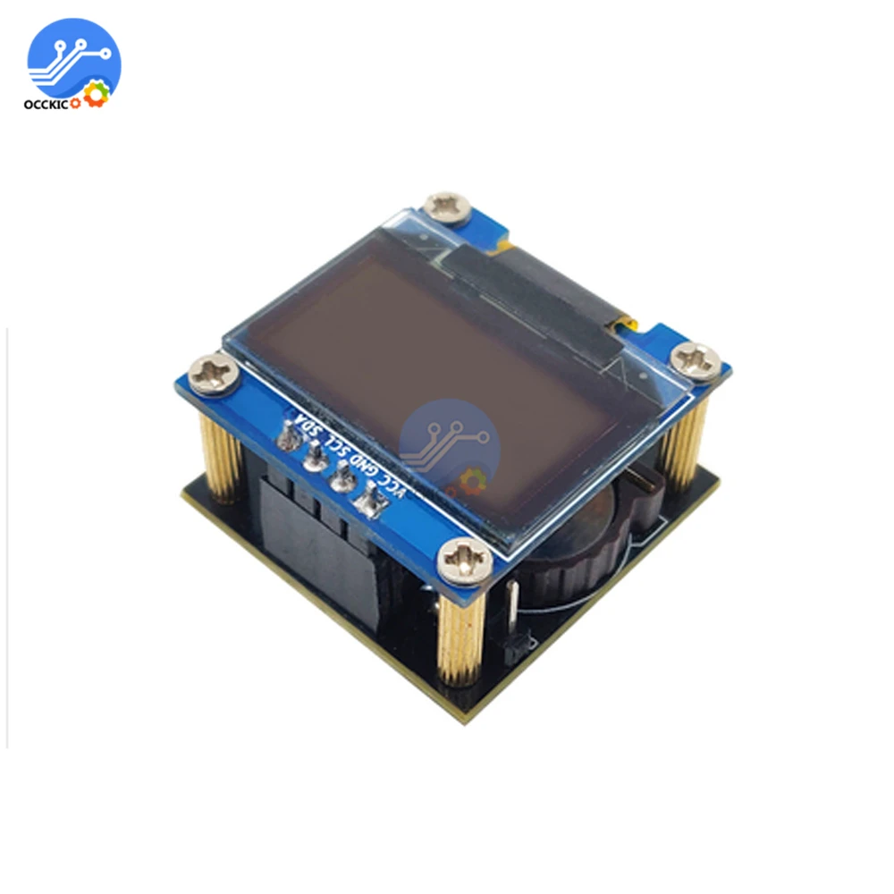 ESP8266 0 96 дюймовый OLED дисплей модуль WiFi часы ЖК экран ESP 12F DIY прогноз погоды IIC I2C