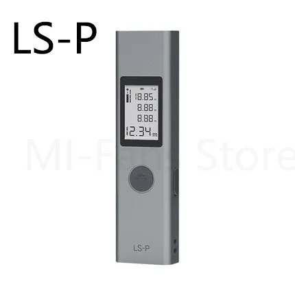 LS-P В Xiaomi Duka 40 м лазерный дальномер LS-P USB флэш зарядка дальномер высокая точность измерения дальномер - Цвет: LS-P
