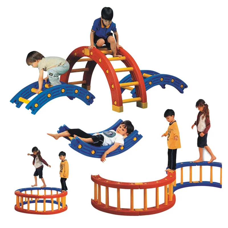 

YLWCNN детская балансировочная пластина, детское Сенсорное тренировочное оборудование, игрушечная балансировочная доска, одноплановый мост, ...