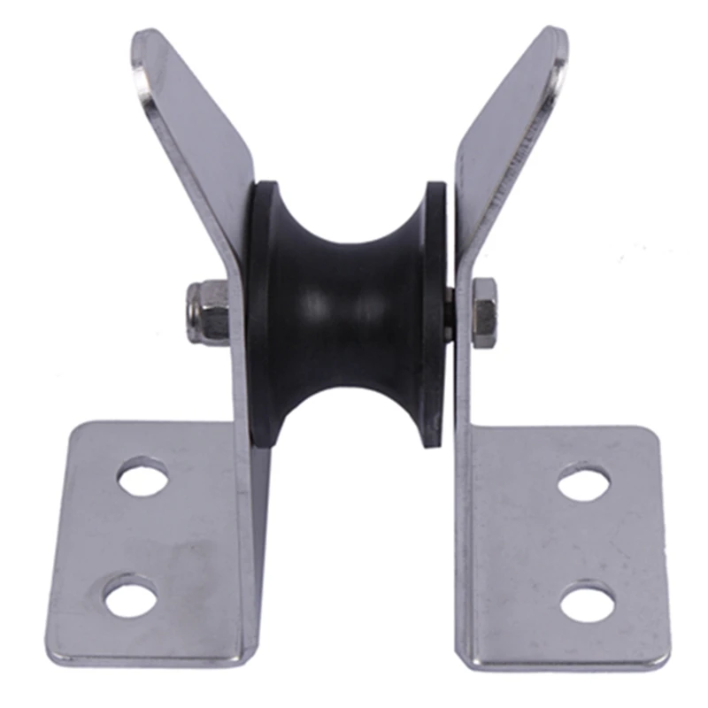 Анкерный носовой ролик из нержавеющей стали для лодки Delta Fortress Anchors Средний