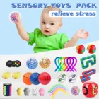 Набор игрушек антистресс, 31 шт., для детей и взрослых, упаковка игрушек