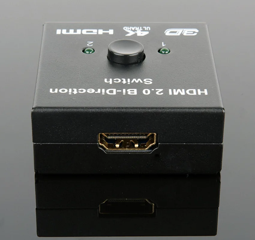HDMI2.0 двухнаправленный переключатель 1 для 2 сплиттера Full HD 1080p 3D 4K x 2K видео HDMI коммутатор 1 в 2 выход для HDTV