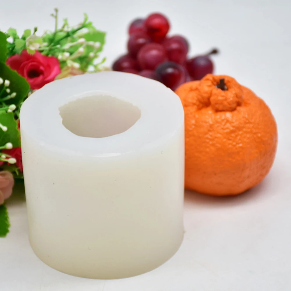 3D реалистичное уродливое оранжевое моделирование искусственное мыло для тортов