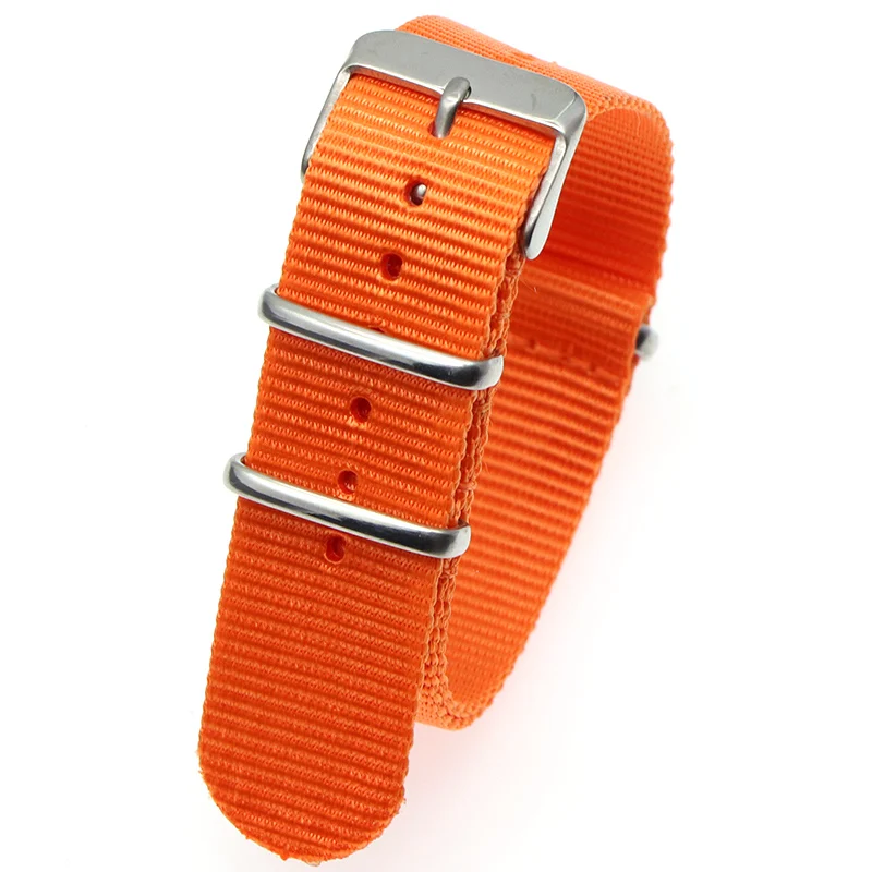 nato strap Bracelet  18mm 20mm 22mm watch band Striped Replacement Watch Accessories Black Band,  Brown  watch strap