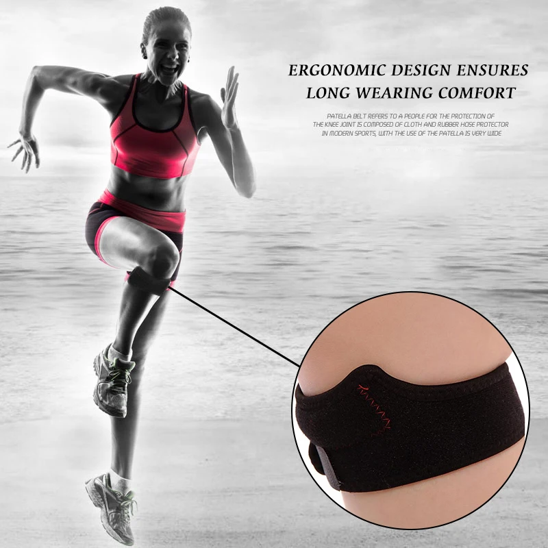 

Neoprene Knee Strap Support Arthritis Relief Wrap Brace Sports Sports Protector Sports Safety Elbow & Knee Pads Running Cycling
