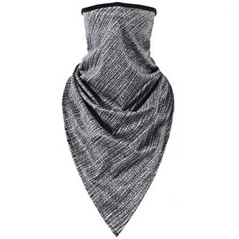 Style gray Летняя маска для велоспорта, дышащая маска для спорта на открытом воздухе, шелковая бандана, повязка на голову, анти-УФ, тренировочная маска для бега - Цвет: Style gray