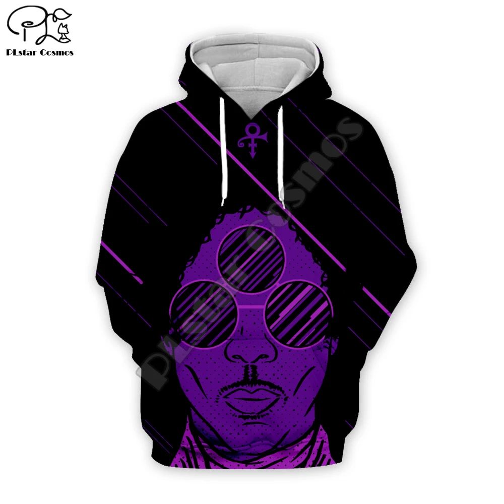 

PLstar Cosmos Popular Singer Prince Rogers Nelson Purple Men/Women 3Dprint Hip Hop Hoodies Funny Pullover Harajuku Tracksuit A23