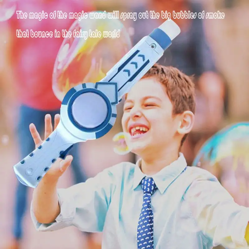 Электрический пистолет для выдувания мыльных пузырей автоматический пулемет с