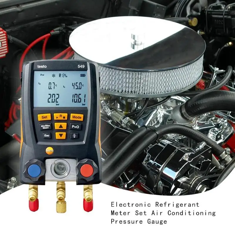 Testo 549/550 цифровой манометр Холодильный воздушный Давление измерительный датчик