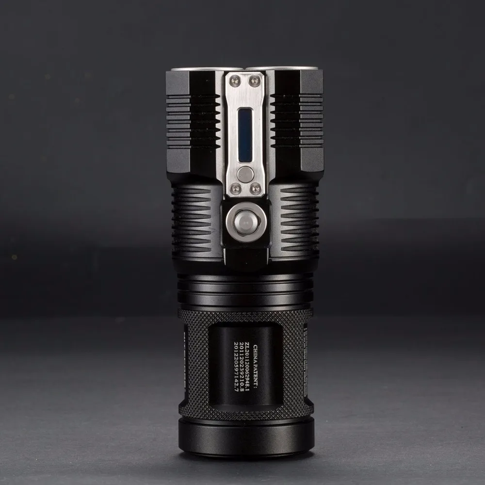Распродажа! Светодиодный светильник NITECORE 6000LMS 4xcree XHP35 перезаряжаемый дальний
