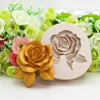 pretty flower silicone resin mold kitchen baking tool chocolate dessert lace decoration supplies diy cake pastry fondant moulds