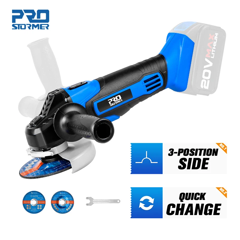 Беспроводной угловой шлифовальный станок 20 в для резки электрический инструмент