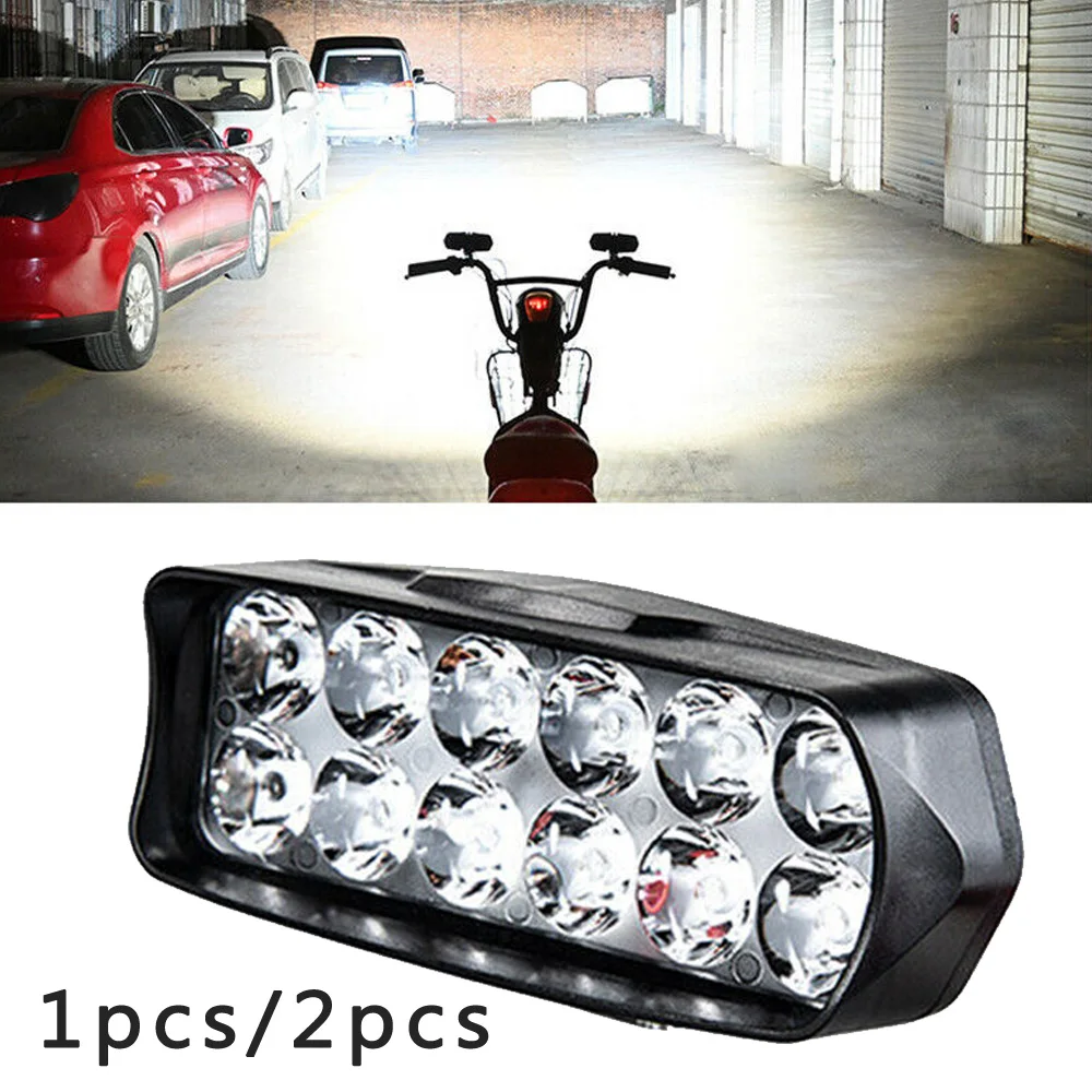 

Replacement LED Light Parts Set 2400LM 6000K White 120x50mm Motorcycle
