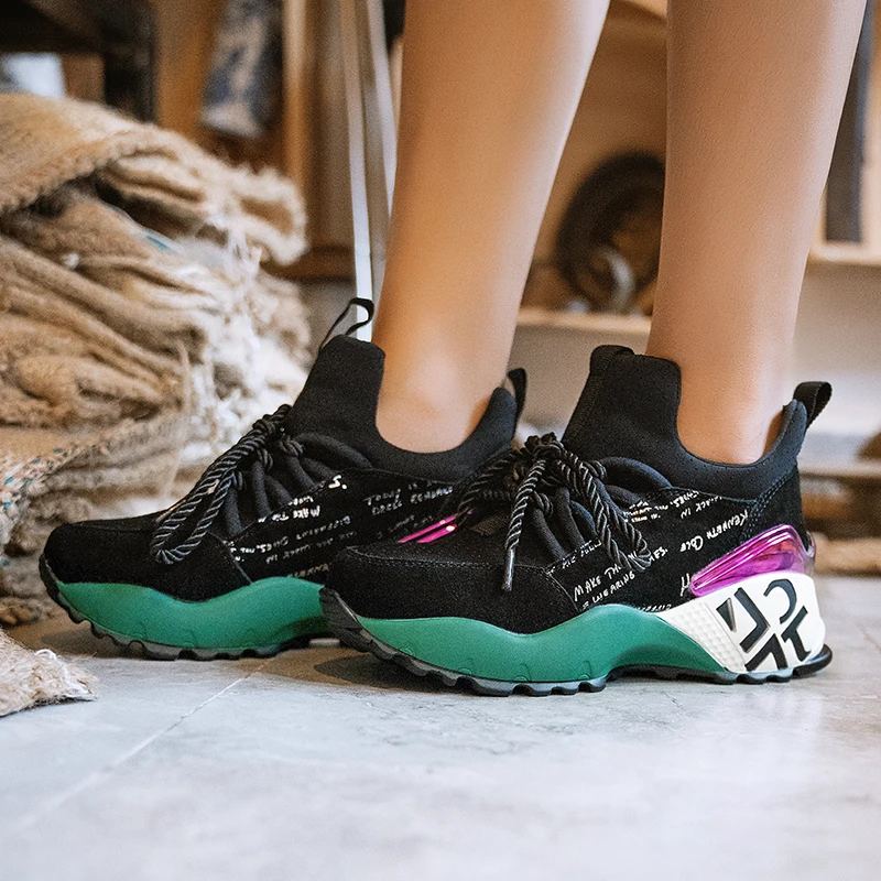 CONASCO/2020 модная женская классическая демисезонная повседневная обувь из