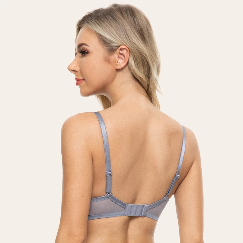 Кружевной бюстгальтер Wingslove с глубоким V-образным вырезом и без подкладки |