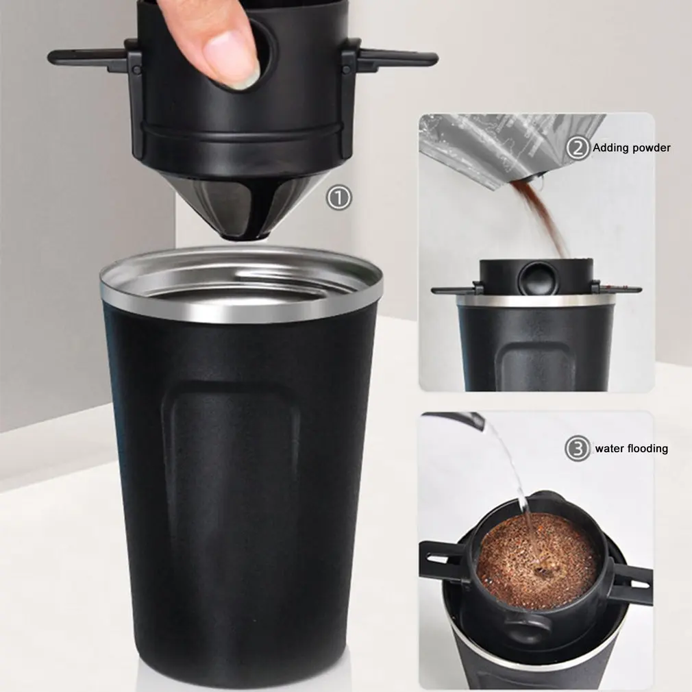 

Coffee Maker Filters For 1 To 2-cups Reusable Coffee Dripper Collapsible Coffee Filter Cone For Home Travelling And Camping