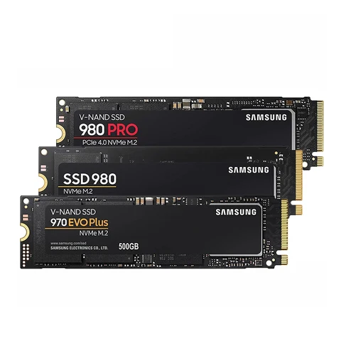 SAMSUNG SSD M.2 1TB 970 EVO Plus 500G 250G HD NVMe SSD жесткий диск 980 M2 2280 Внутренний твердотельный накопитель 990 PRO