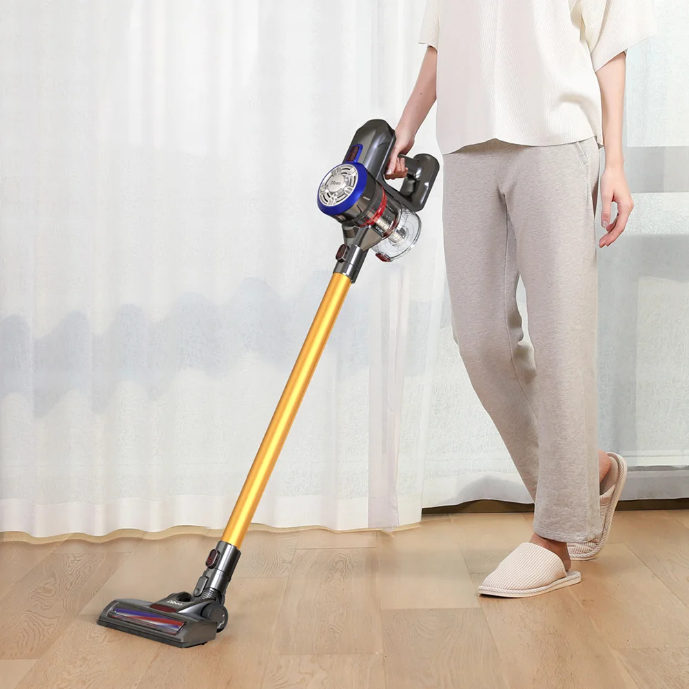 Dibea D18 Портативный 2 в 1 Ручной беспроводной пылесос с циклонным фильтром 9000 ПА