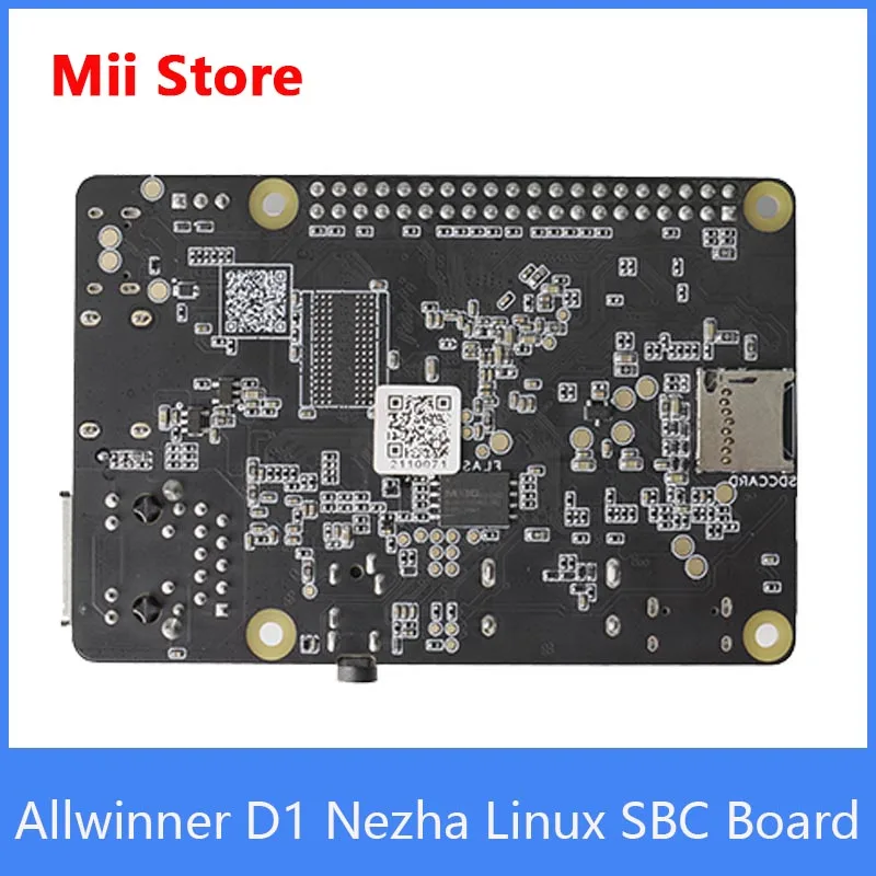 Allwinner D1 Nezha 64bit RISC-V Linux SBC Development board 1.0GHz with 1GByte DDR3 Support Tina/Debian system | Компьютеры и офис
