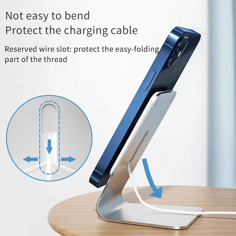 magnetic wireless macsafe charger holder for iphone 12 mini pro max magsaing charging phone movie stand desk cradle bracket free global shipping