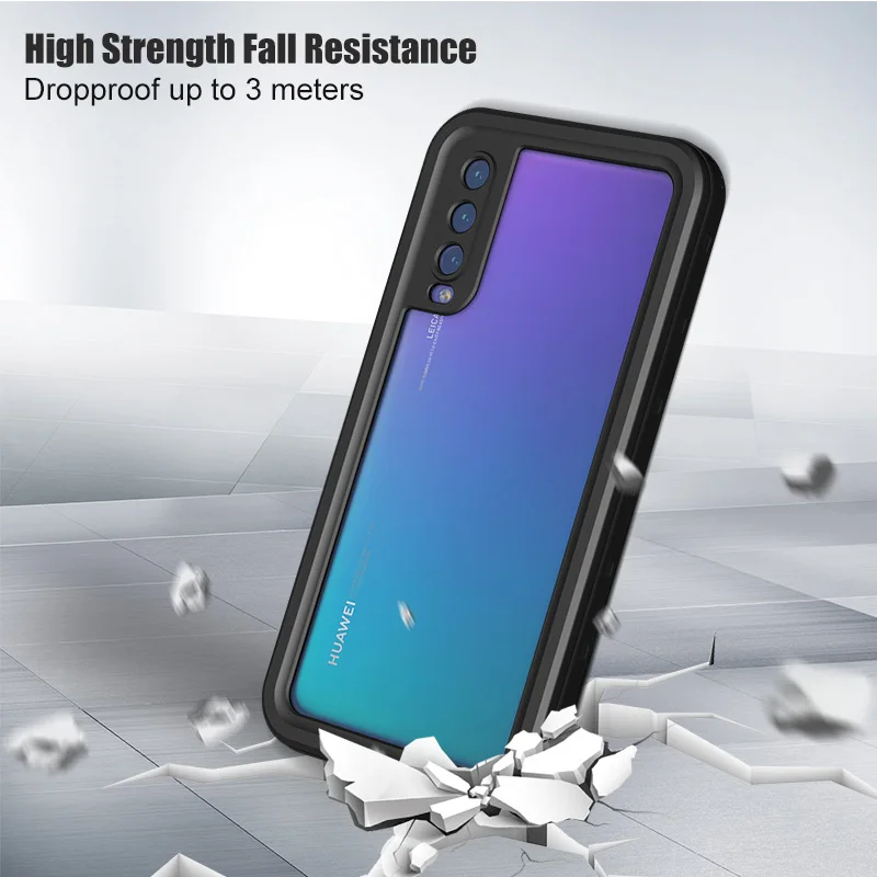 Для Huawei P20 Pro Lite P30 P40 водонепроницаемый чехол для плавания Mate 30 20 360 противоударный