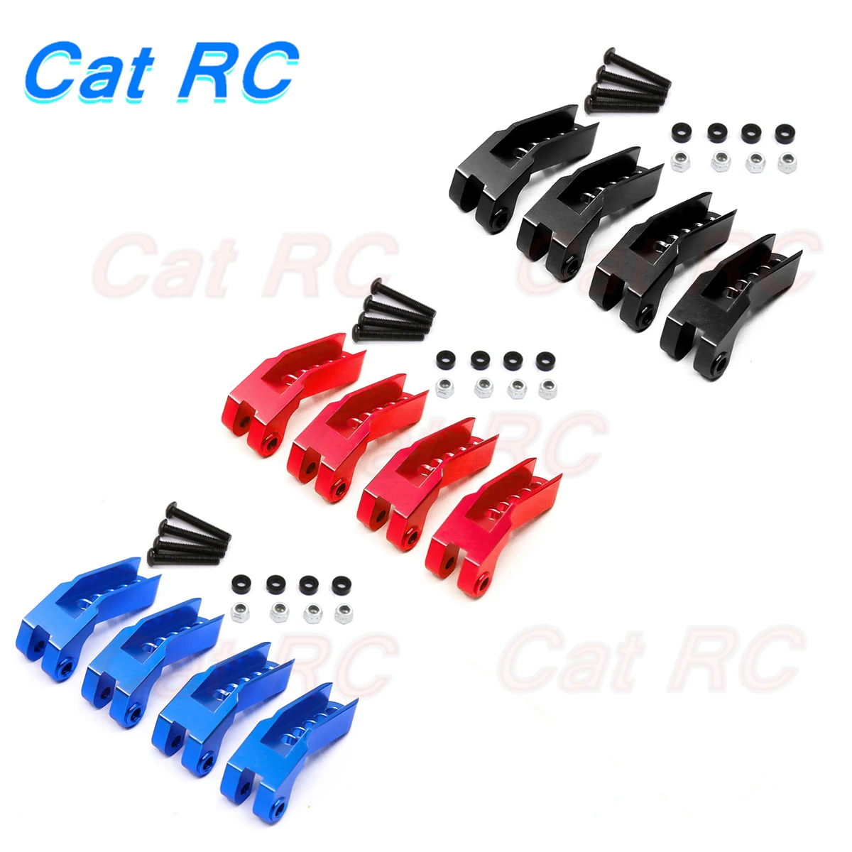 Две пары алюминиевый сплав Φ регулируемое масло для 1/10 RC Crawler Car TRAXXAS кронштейн